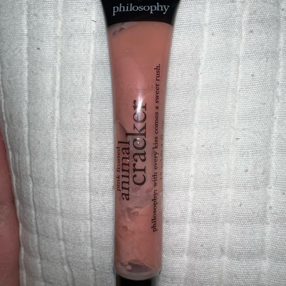 Philosophy Pink Lip Gloss with Glossy Finish